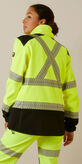 Rebar Hi-Vis Softshell Jacket Back